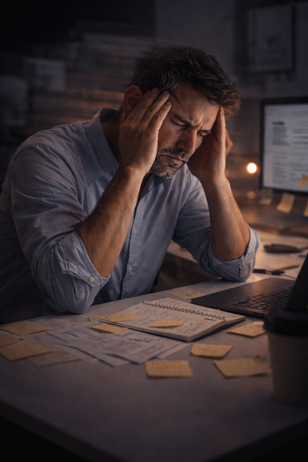 Pression de la nuit de travail